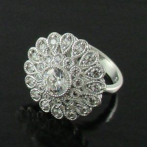 Xavier 1.72ct Absolute Sunburst-Design Ring